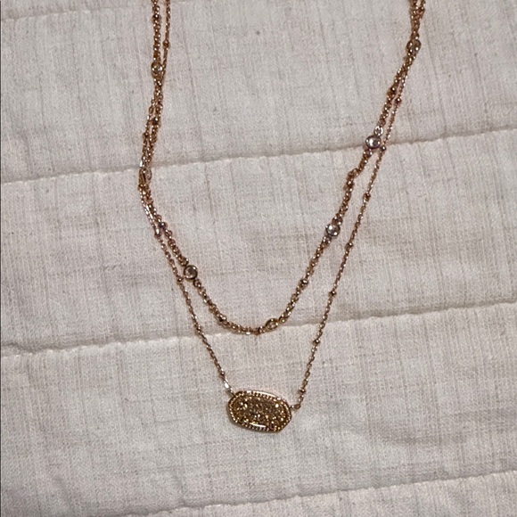 Kendra Scott Rose Gold Necklace - Picture 3 of 3